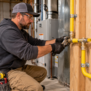 Licensed gas line plumber Coon Rapids MN